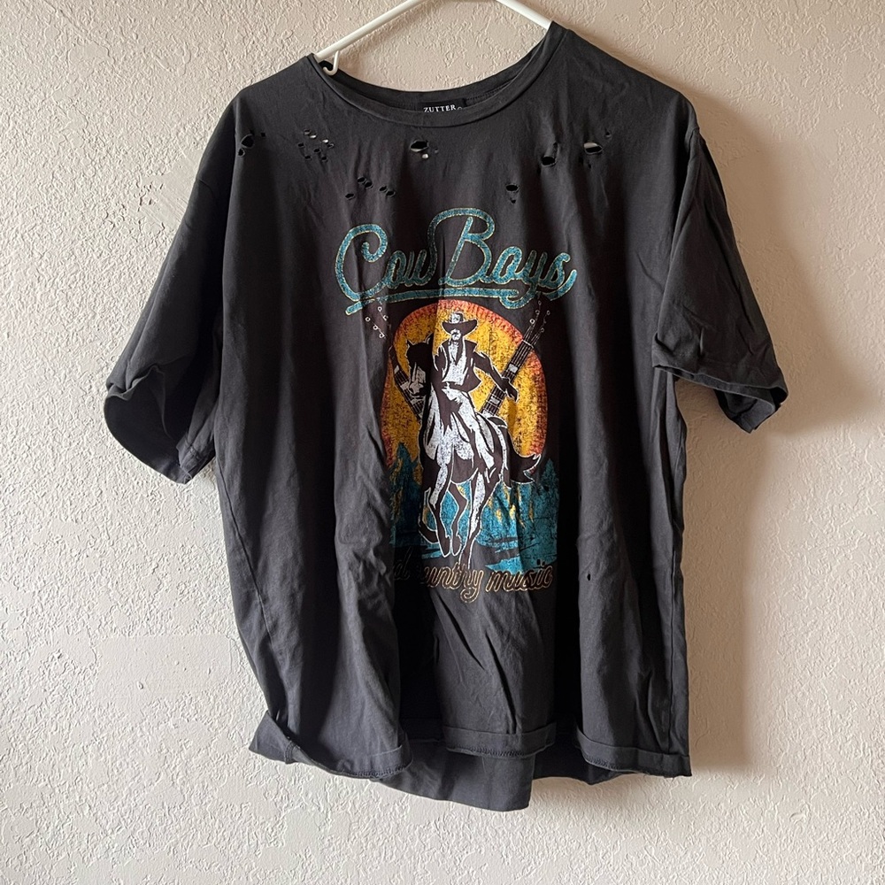 Palmetto moon oversized T